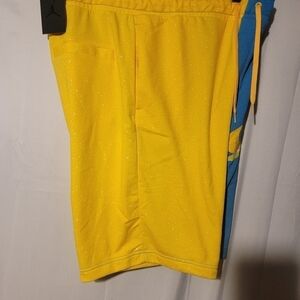 Jordan Size XL Classic Fleece Shorts Yellow Basketball Casual CK2854-482